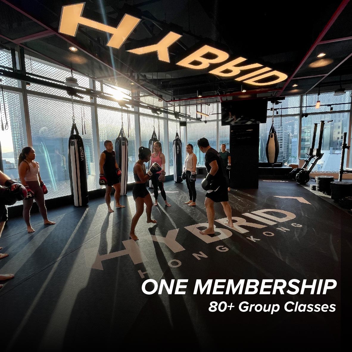 Hybrid Group Classes in Central
